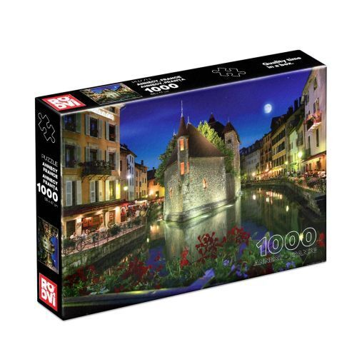 D-Toys DTS70531 Puzzle da 1000 Pezzi - Annecy, France