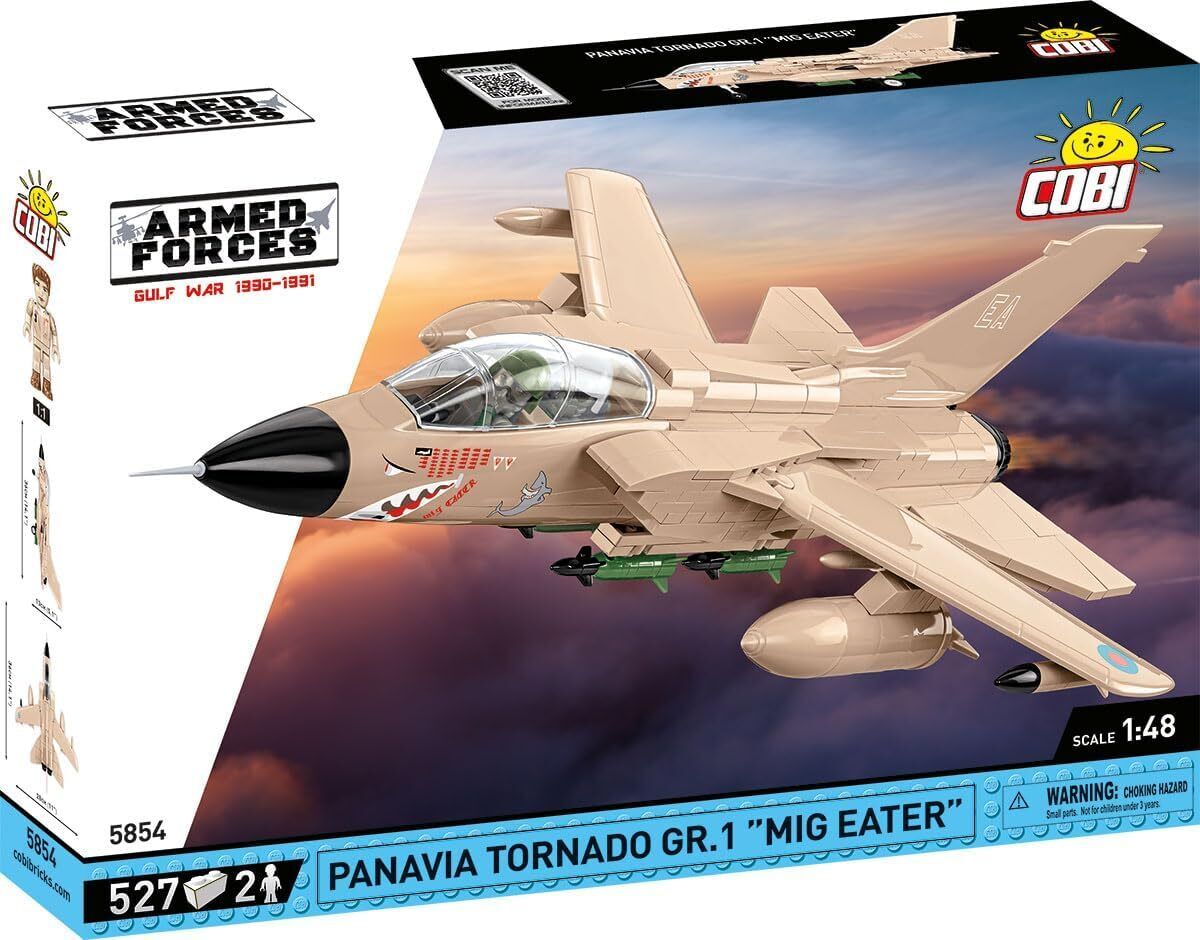 COBI - Aereo militare PANAVIA Tornado GR.1 – MIG EATER – 527 Pz - 1/48 - COB5854