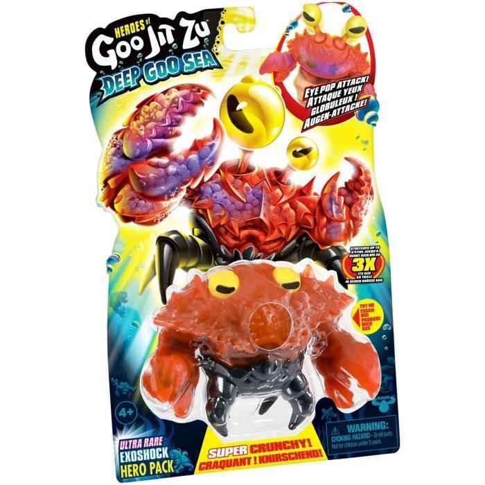 Figura Deep Goo Sea - Goo Jit Zu - 11 Cm - Moose Toys