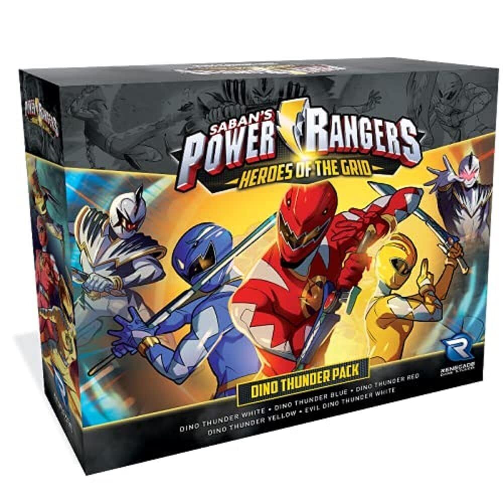 Renegade Game Studios Power Rangers: Heroes of The Grid Dino Thunder Expansion,