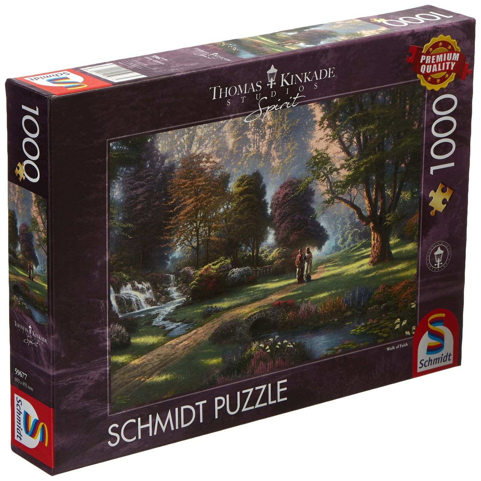 Schmidt   Thomas Kinkade: Spirit Walk of Faith - 1,000 -Piece   Jigsaw Puzzle