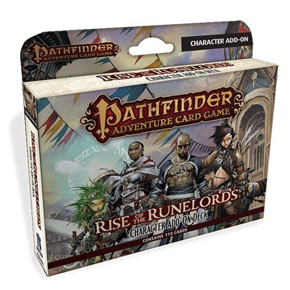 Paizo Pathfinder Rise of the Runelords Personaggio aggiuntivo sul mazzo dai 16 a
