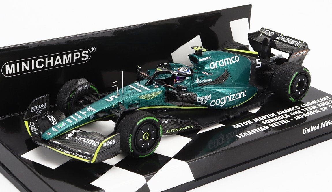1/43 MINICHAMPS - ASTON MARTIN - F1 AMR22 TEAM ARAMCO COGNIZART N 5 417221805