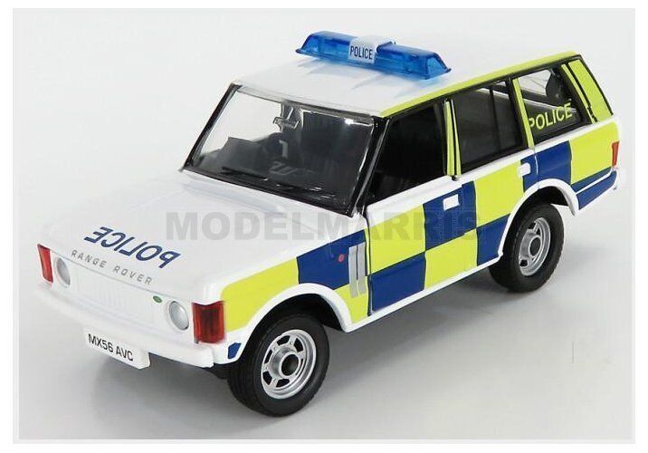CORGI GS82801 LAND ROVER - RANGE ROVER POLICE 1971 - BLUE YELLOW - 1/36