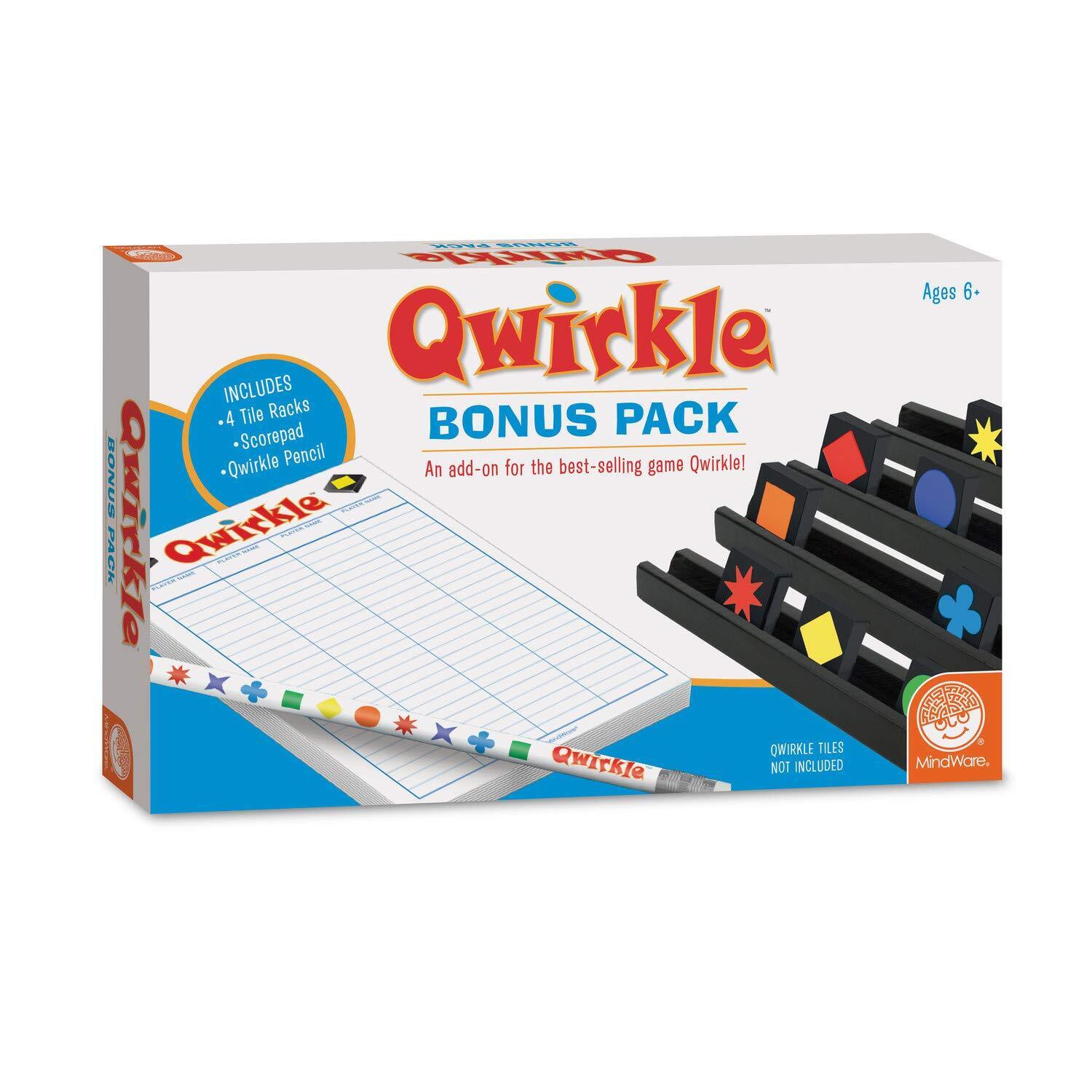 Mindware   Qwirkle Bonus Pack   Board Game   Ages 8+   2-4 Players Qwirkle: Bonu