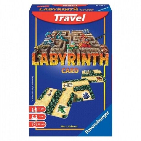 Labyrinth Travel Card Game GIOCHI DA VIAGGIO RAVENSBURGER