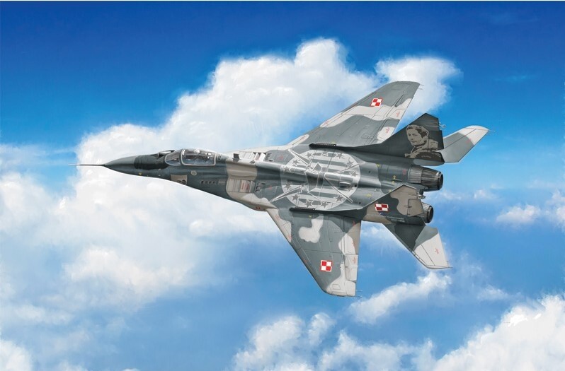 ITALERI, Aereo da caccia MIG-29 Fulcrum da assemblare e verniciare, 1/72,  IT...