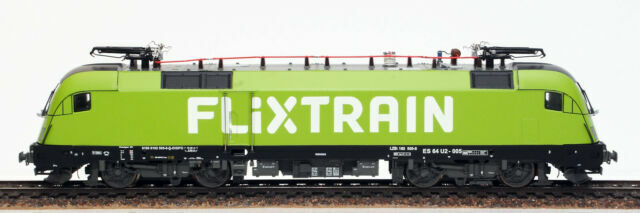 Jägerndorfer 28180 ES 64 U2-005  Flixtrain livrea verde, telaio grigio
