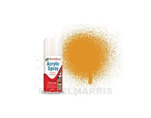 HUMBROL AD6054 No 54 Brass - Modellers Spray 150 ML