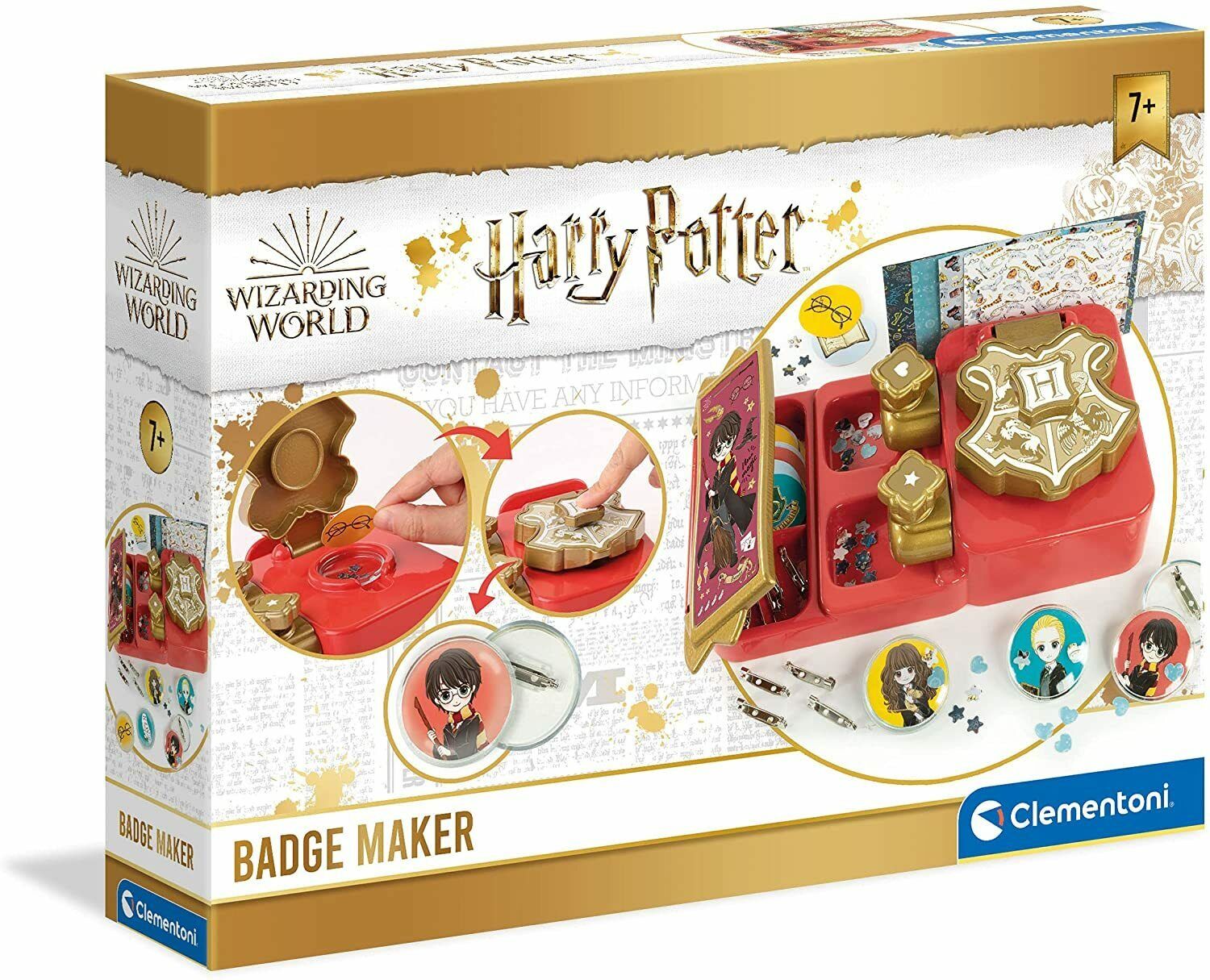 Set per Creare Spille Harry Potter - Clementoni 18669 - 7+
