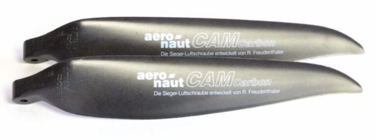 Aeronaut - Elica ripiegabile 12x6,5 cam carbon solo pale