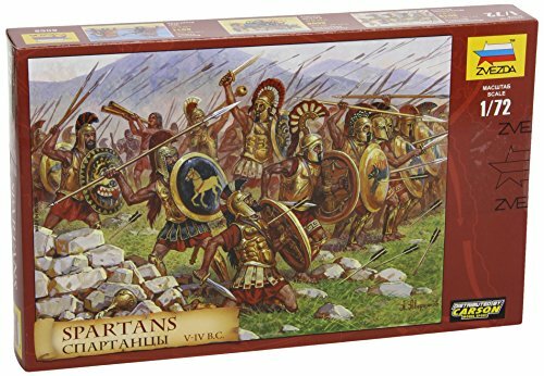 Spartans Plastic Kit Figure 1:72 Model ZVEZDA