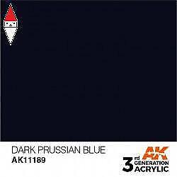 ACRILICO MODELLISMO AK INTERACTIVE DARK PRUSSIAN BLUE 17ML