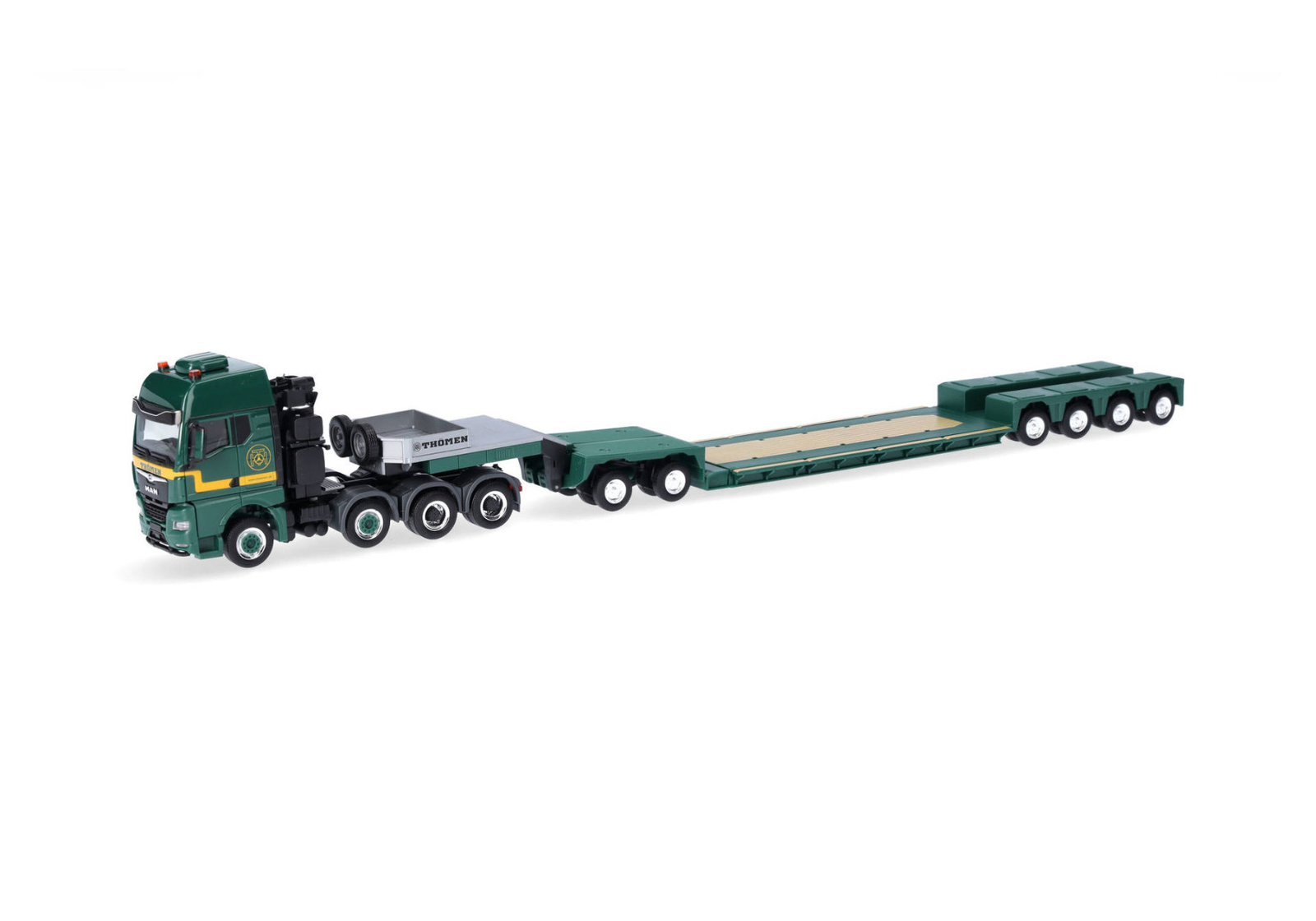 HERPA, MAN TGX GX 8x4 con letto basso 2 + 4 assi PENDEL X THOMEN, 1/87,  HER3...