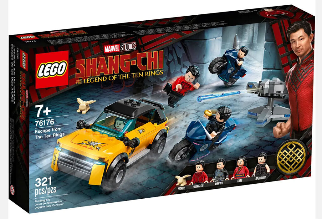 LEGO 76176 Marvel Fuga dai Dieci Anelli EOL RARE