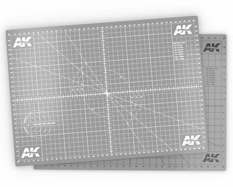 AK Scale Cutting Mat A3 450x300 mm AK-8209-A3 - ak-interactive modellismo