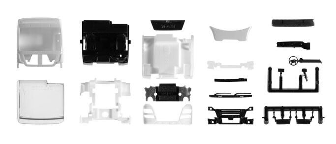 HERPA - 2 Cabine MAN TGX XXL Euro 6 - In Kit - 1/87 - HER084727