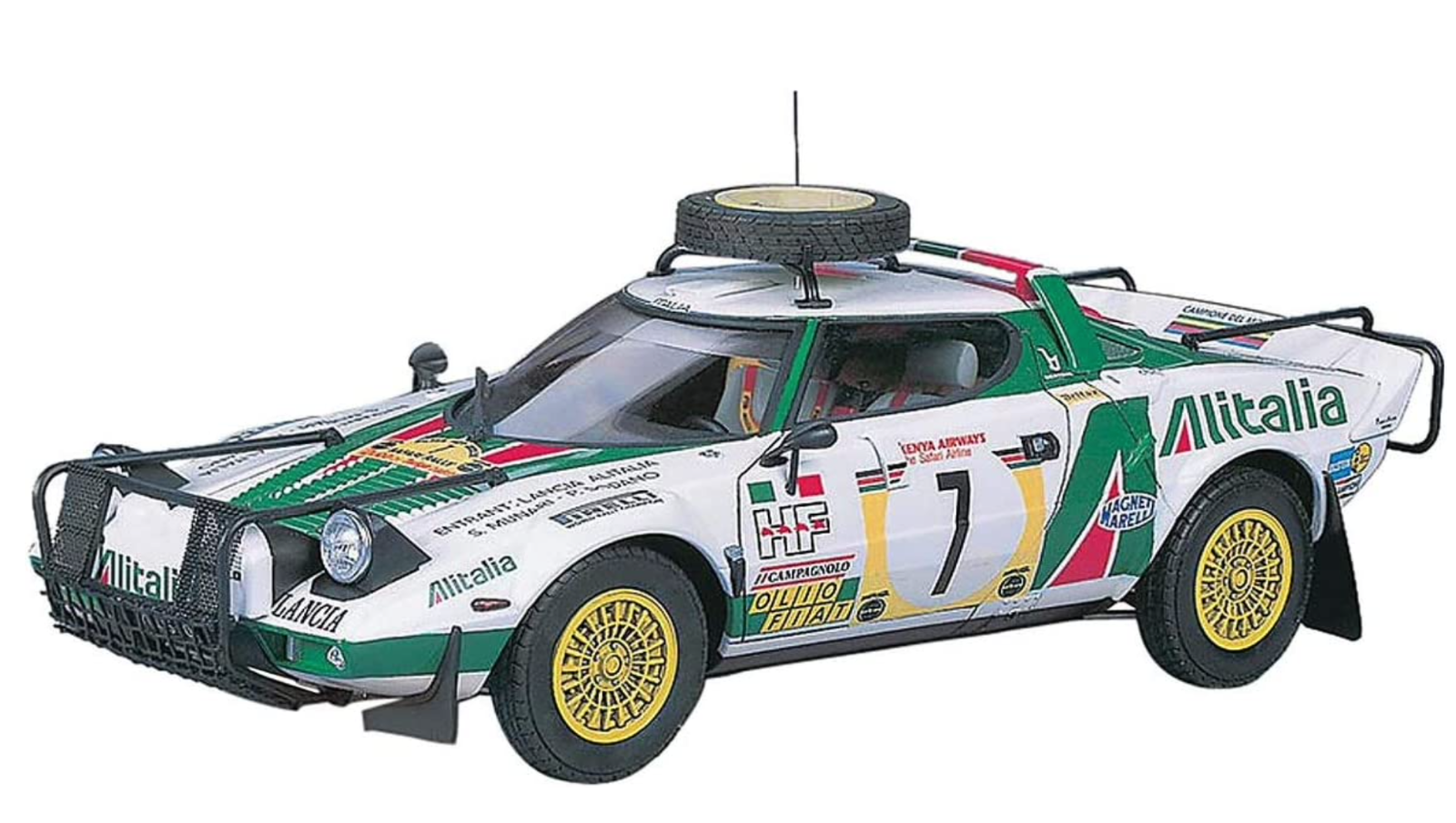 Hasegawa 1/24 Lancia Stratos HF 1977 Safari Rally  Kit montaggio  HASCR36