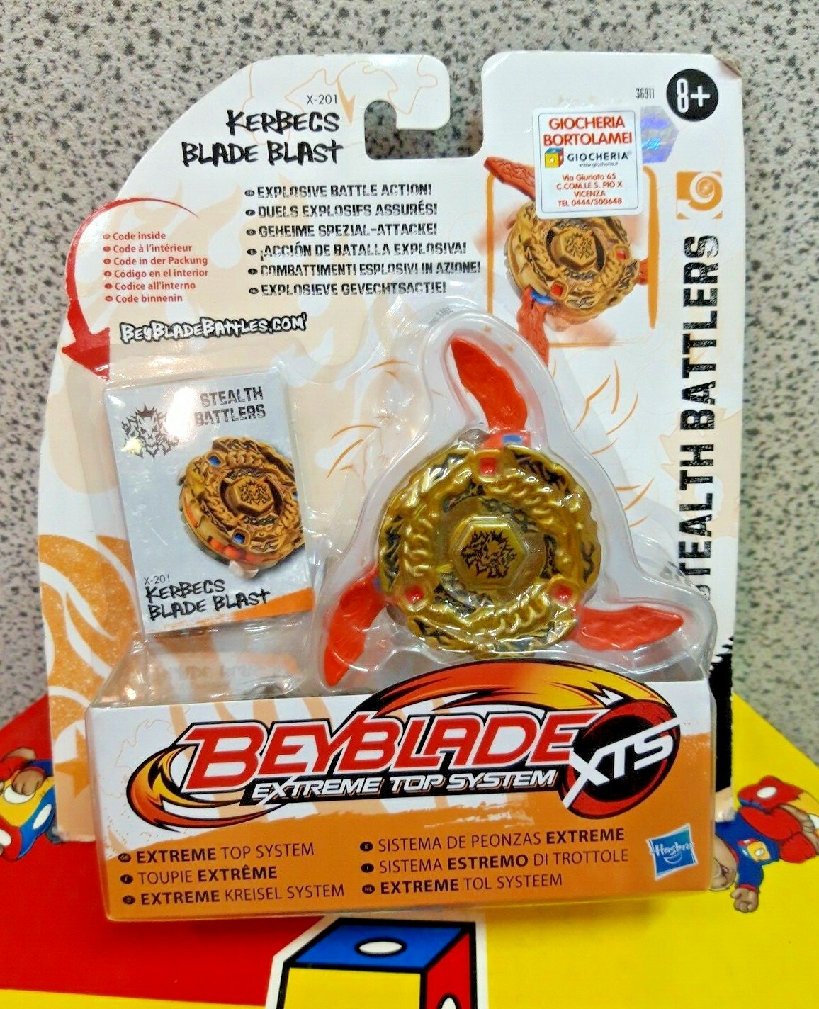 Blayblade Extreme Top System XTS Stealth Battlers + 8 anni by Hasbro