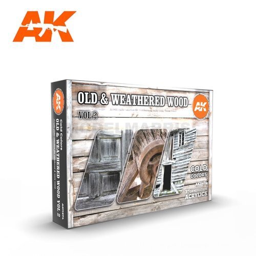 AK AK11674 Old & Weathered Wood Vol 2