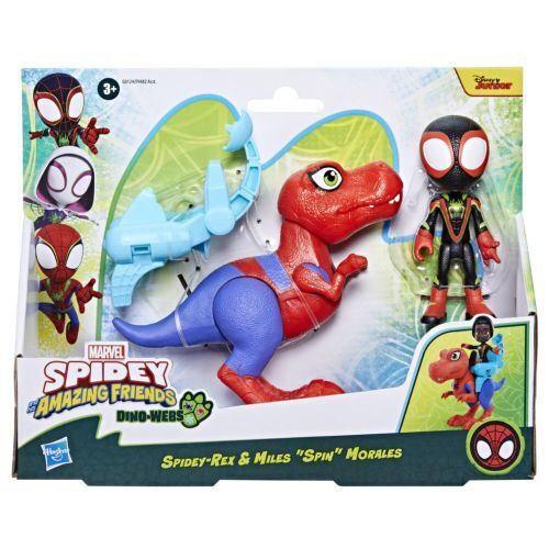 Hasbro HSBG01245X0 Spidey - Dino-Webs: Spidey-Rex e Miles Morales