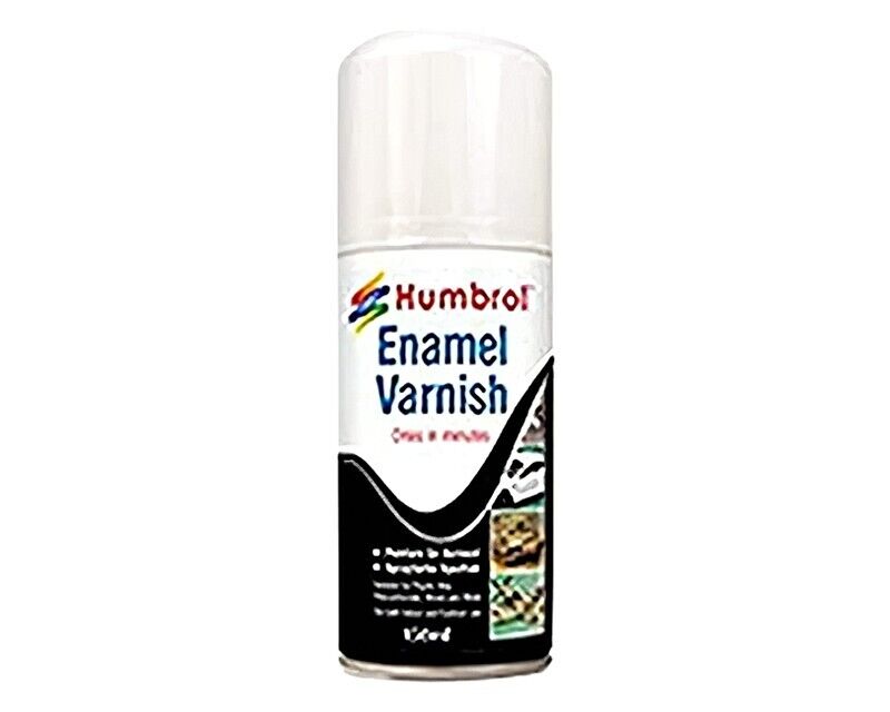 Humbrol Enamel Spray Varnish No.135 Satin Varnish (150ml) AD6999 modellismo
