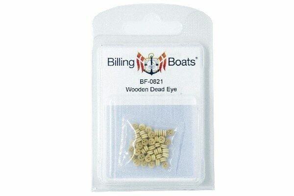 Billing Boats BF0821 - GOLFARE IN LEGNO - 3 mm - 50 pcs
