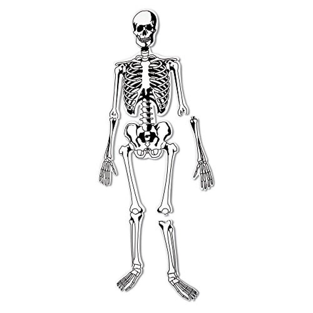 Learning Resources- Skeleton Floor Puzzle da Pavimento in Schiuma a Forma di Sch