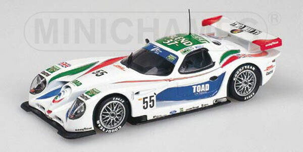 Minichamps 1:43 AC4 978955 Panoz GTR-1 #55 24H Le Mans 1997 Team DPR NEW