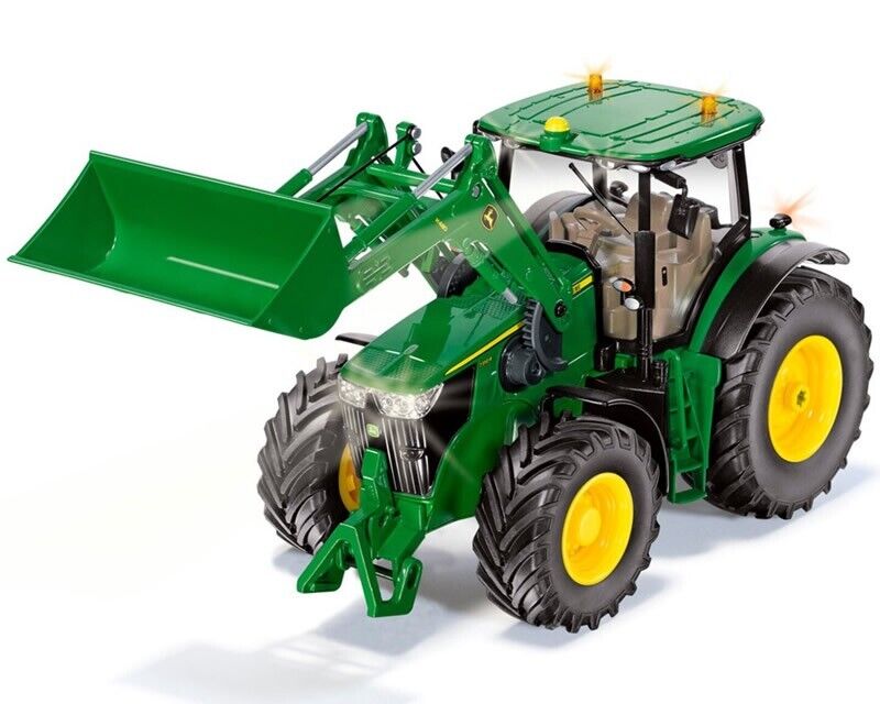 Siku John Deere 7310R w/front loader & Bluetooth app 1:32 10679200000 modellismo