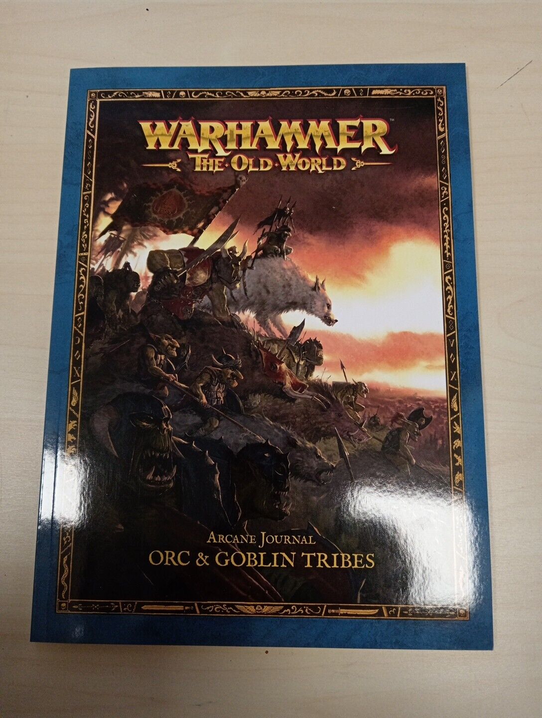 ORC & GOBLINS TRIBES ARCANE JOURNAL manuale IN INGLESE warhammer THE OLD WORLD e