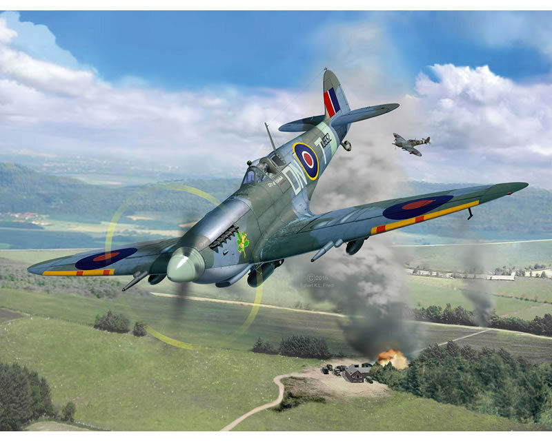 Revell Technik 00457 Supermarine Spitfire Mk.IXc 1:32 modellismo