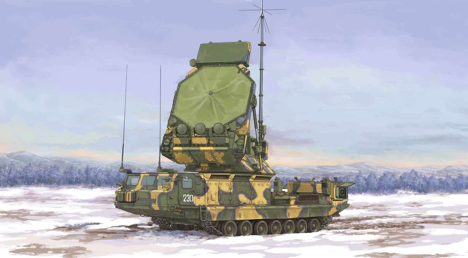 Trumpeter 1/35 09522 RUSSIAN S-300V 9S32 RADAR