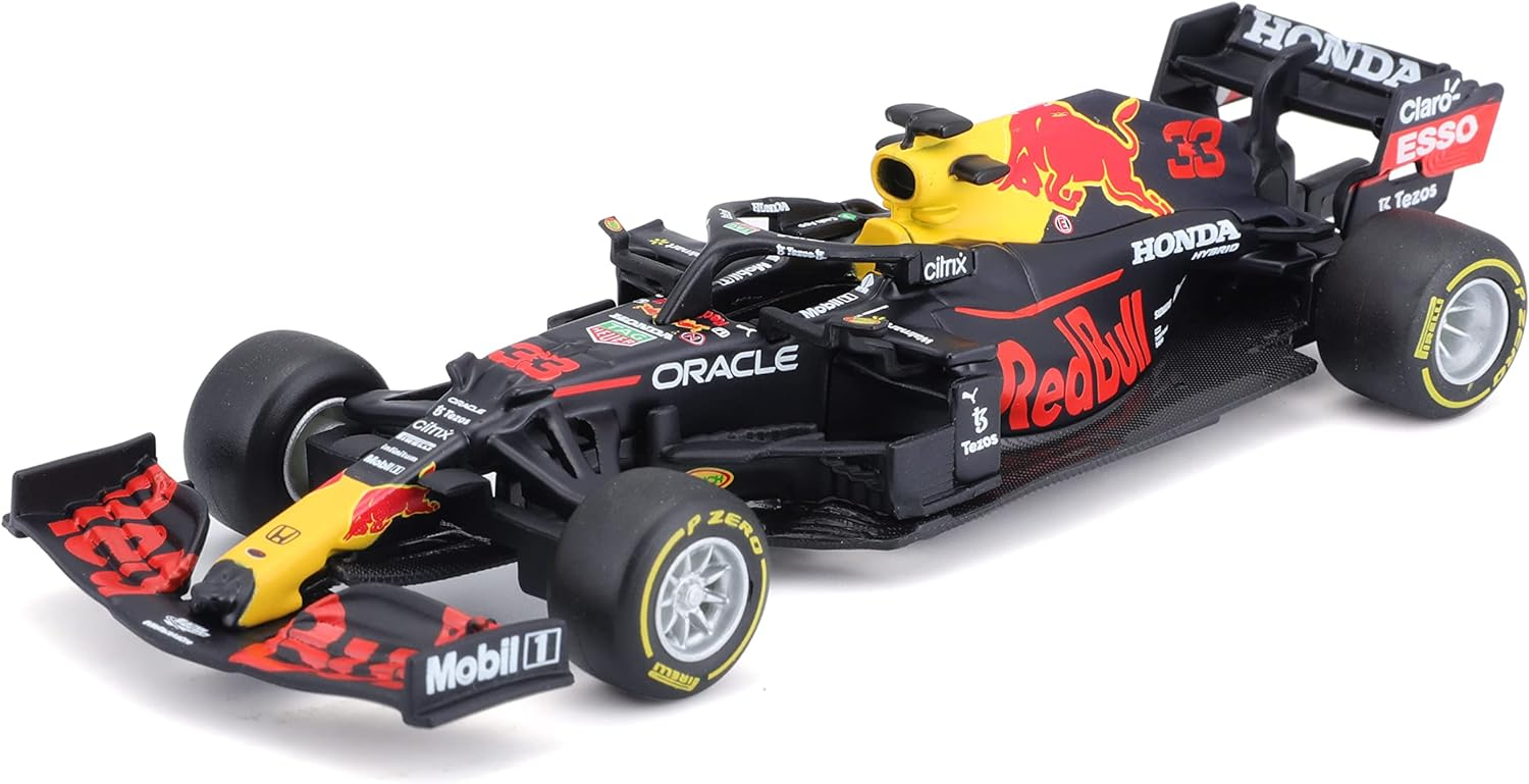 BBURAGO FORMULA 1 RED BULL RACING RB16B VERSTAPPEN #33 SCALA 1:43 - 18-38055