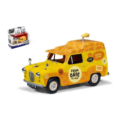 WALLACE & GROMIT CHEESE PLEASE DELIVERY VAN 1:43 Corgi Movie Die Cast Modellino