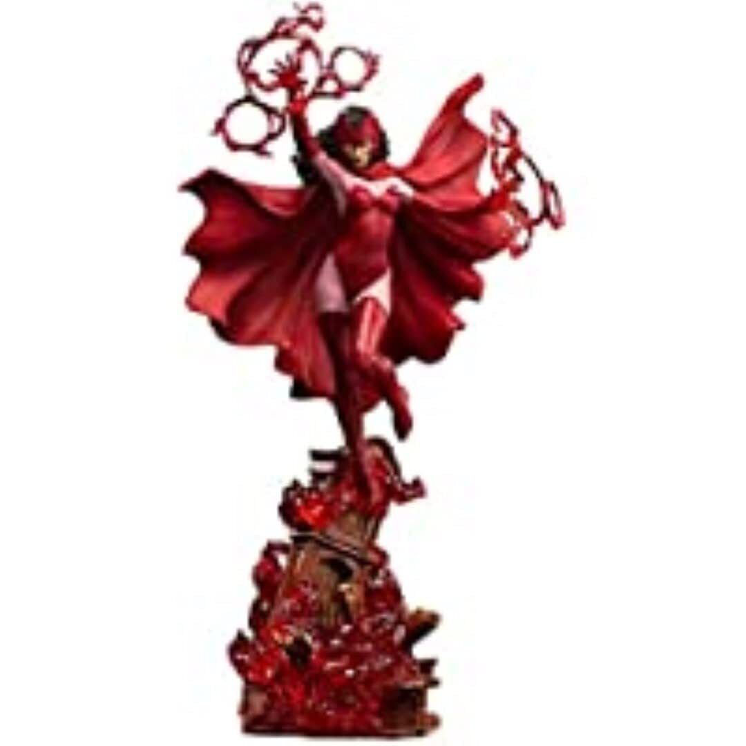 Iron Studios MARCAS41621 1:10 Scarlet Witch BDS Art-Marvel Comics X-Men Statue,