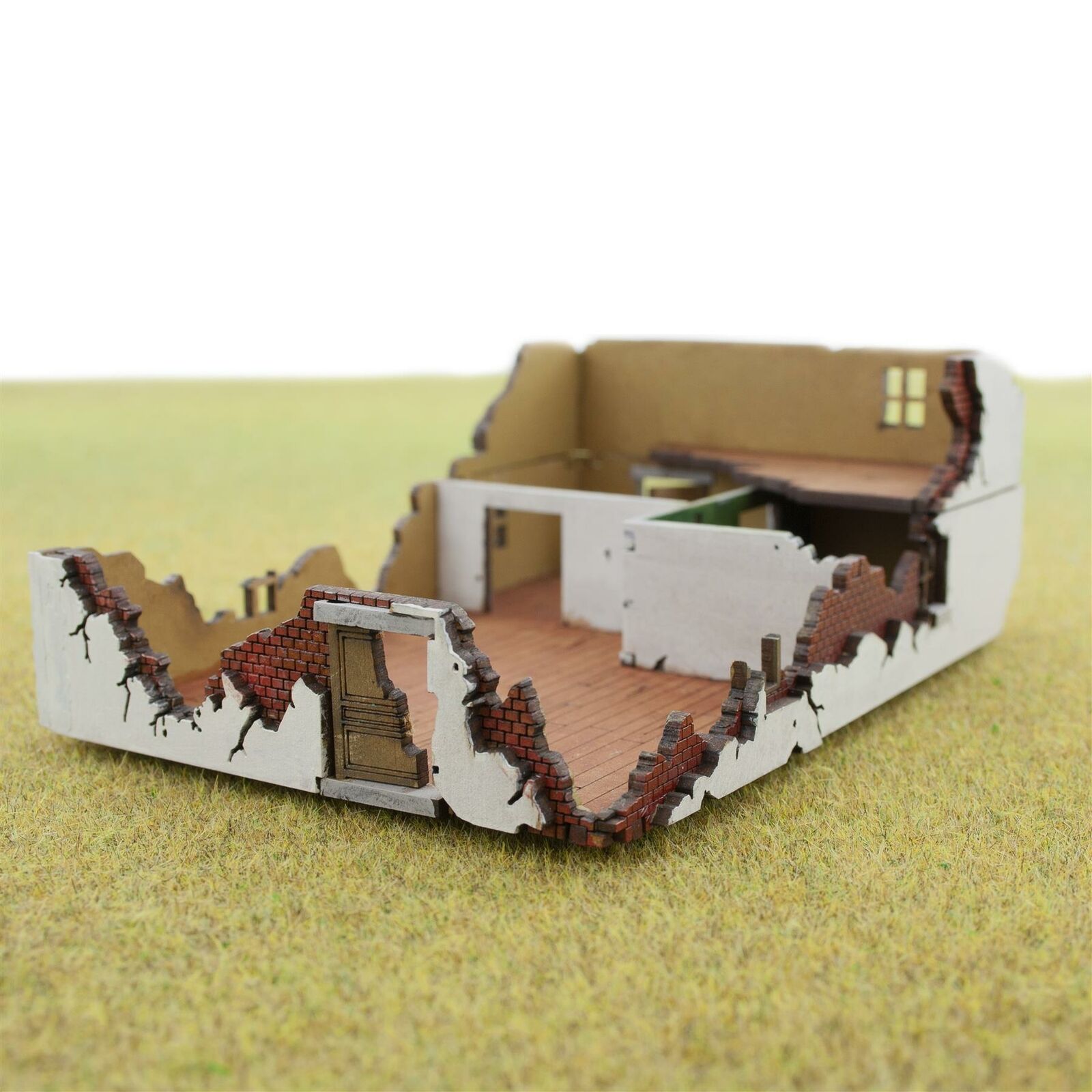 WWG World at War Casa Distrutta 1 Scala 15mm - Wargame Terrain Figure