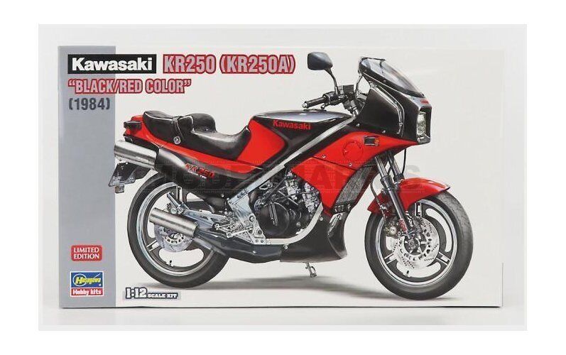 HASEGAWA 21740 KAWASAKI - KR250 MOTORCYCLE 1984 - 1/12