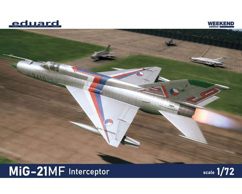Eduard Mikoyan-Gurevich MiG-21MF Interceptor Weekend Ed. 1:72 7469 modellismo