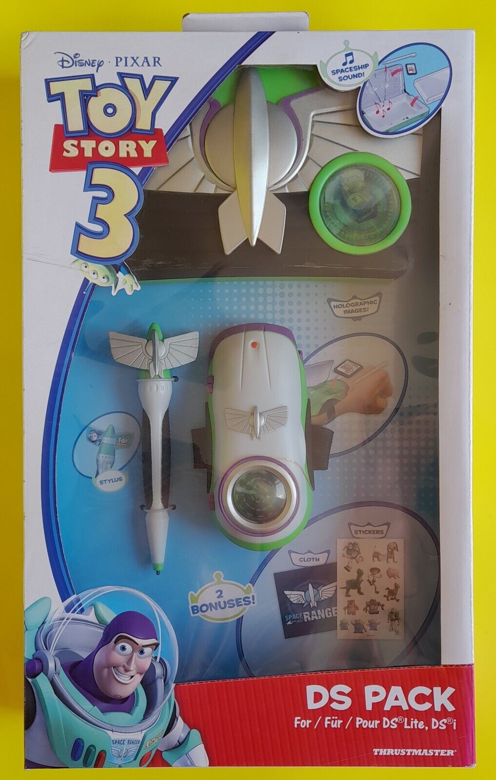 TOY STORY 3 DS PACK × DS LITE - DS i; Disney Pixar Thrustmaster