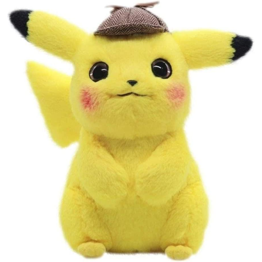 PELUCHE PIKACHU DETECTIVE POKEMON PUPAZZO 35CM - 470029