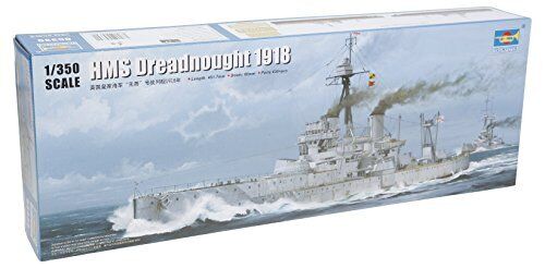 Hms Dreadnought Battleship 1918 1:350 Plastic Model Kit TRUMPETER