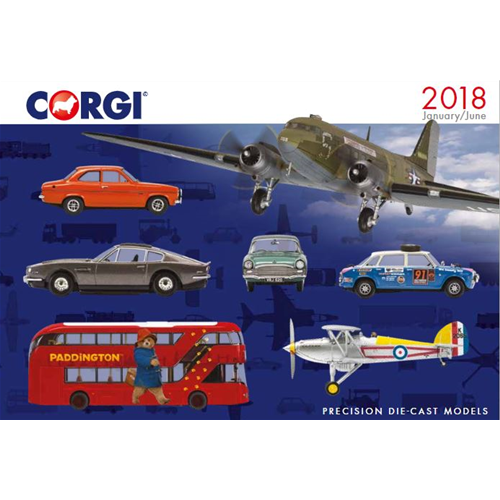 CATALOGO CORGI 2018 (JAN-JUN) Corgi Cataloghi Die Cast Modellino