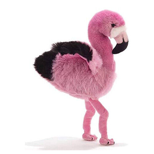PELUCHE FENICOTTERO ROSA SALUKY   CM 34