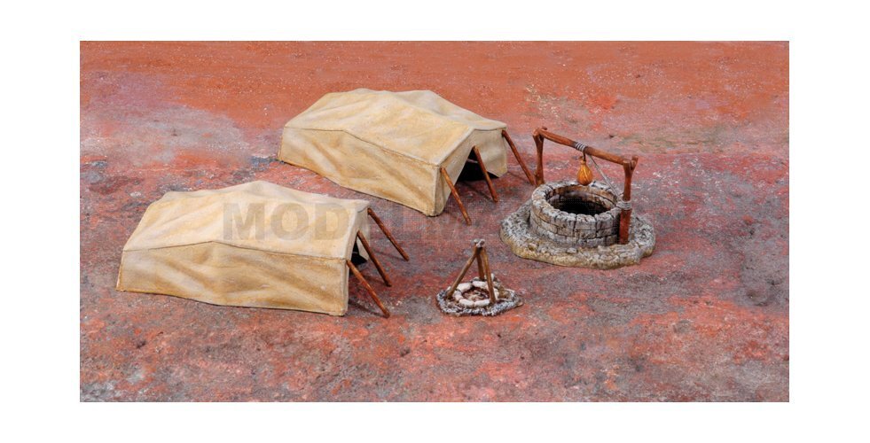 ITALERI 6148 1/72 Desert Well and Tents