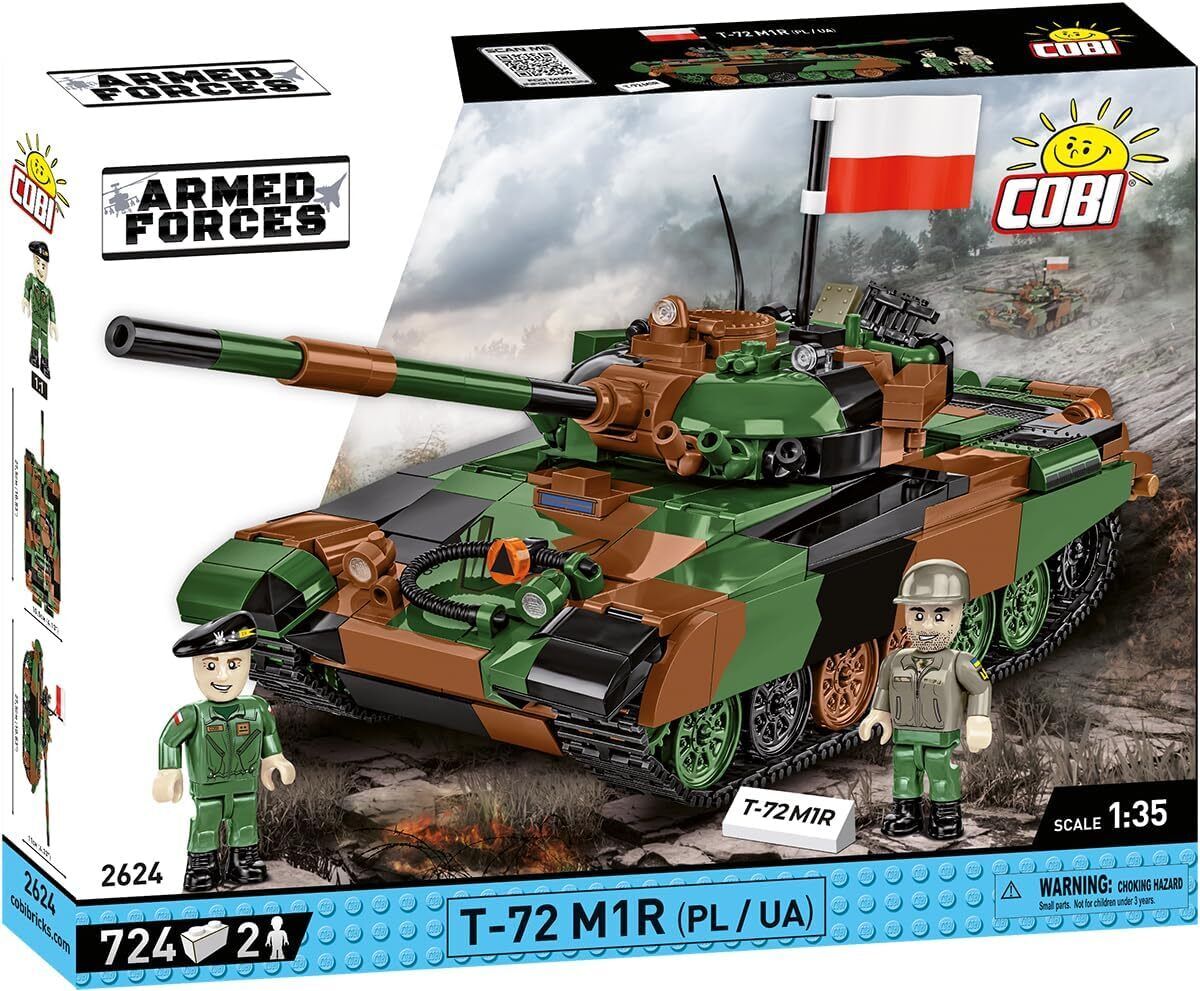 COBI - Carro armato T-72 M1R - 720 pezzi - 1/35 - COB2624