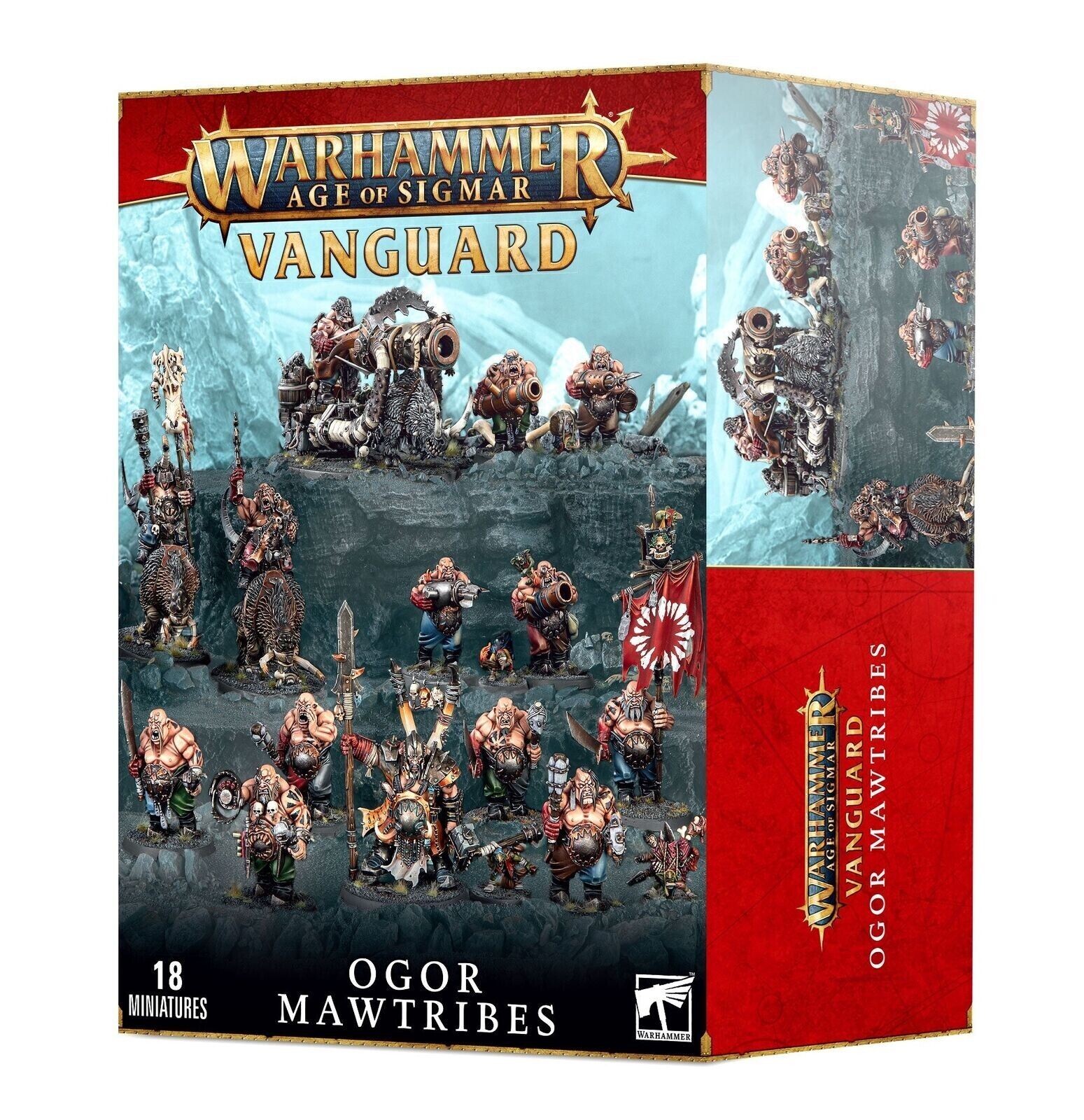 Warhammer AOS Ogor Mawtribes Vanguard - Nuovo in scatola - Games Worshop