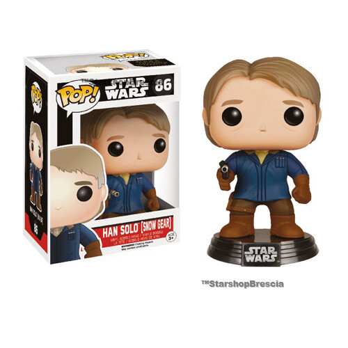 POP! Star Wars Episode VII #86 Han Solo Snow Gear Bobble-Head Vinyl Figure Funko