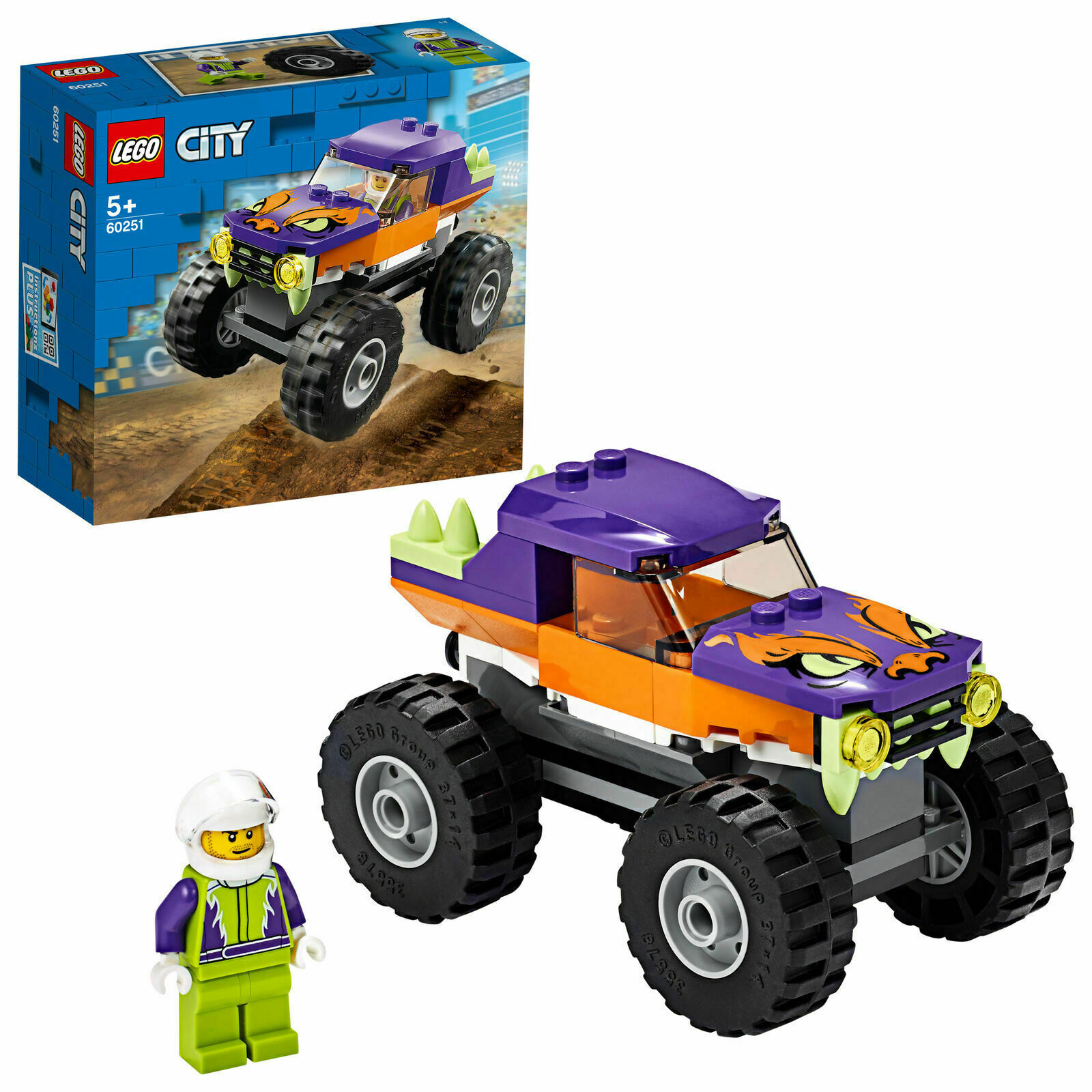 LEGO CITY - MONSTER TRUCK PEZZI 55  ART 60251