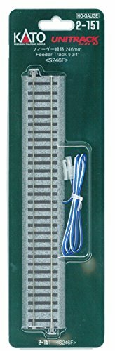 Kato Ho Gauge Alimentatore Linea 246mm 1 Pezzi 2-151 Modello Binari Supplies New